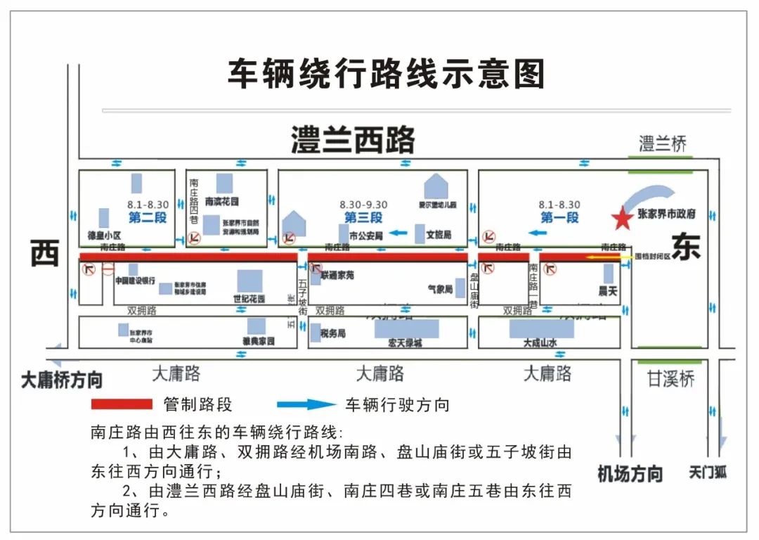 8月1日起，這條路實(shí)行交通管制