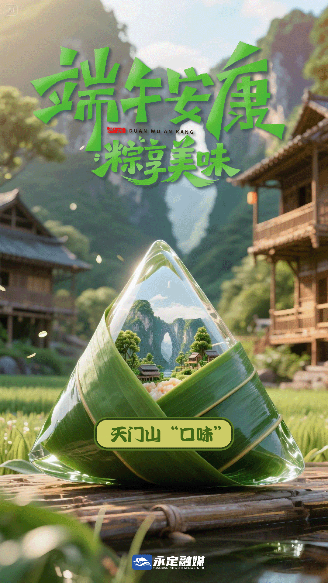 今日端午，尝永定限定款粽子！