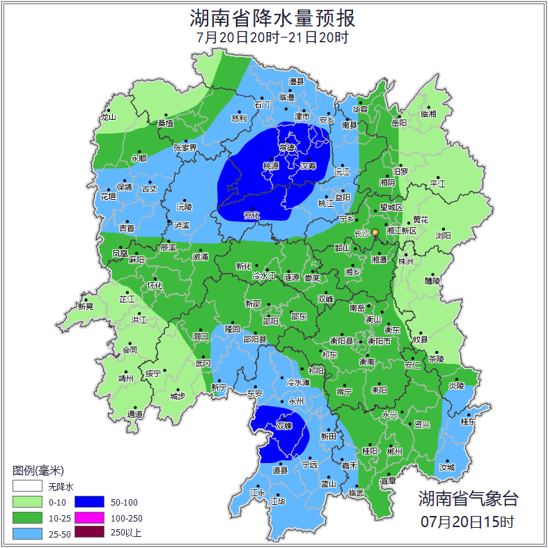 臺風“韋帕”倒槽，張家界將有暴雨！