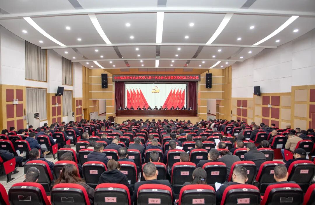 区委八届十次全会暨区委经济工作会议召开