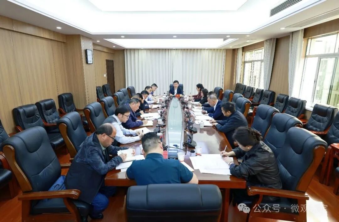 张喜松专题调度莓茶小镇建设