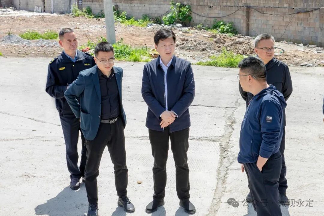 张喜松调研城市环境整治工作