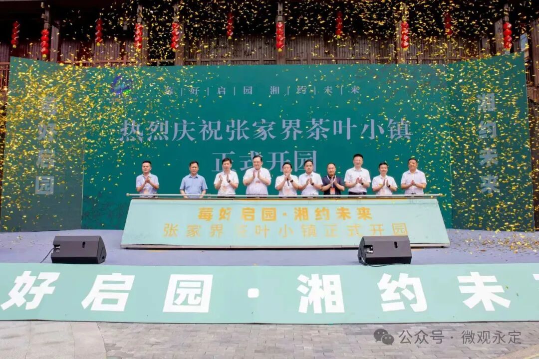 张家界茶叶小镇开园