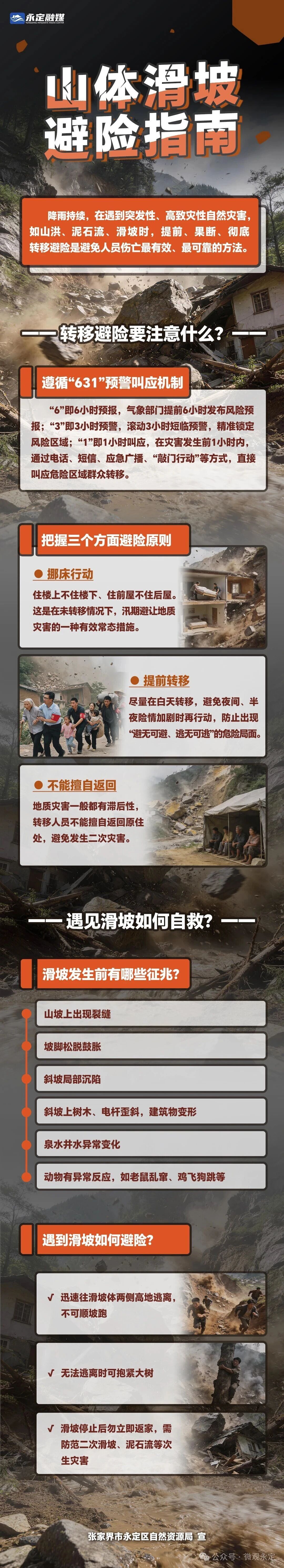 平安度汛丨遭遇山体滑坡如何科学避险？