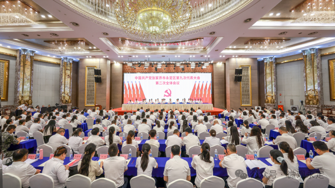 聚焦党代会丨永定区第九次党代会举行第二次全体会议
