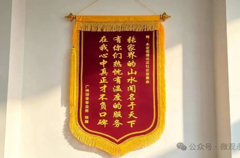 跨越千里的谢意！永定区这个社区收获游客点赞